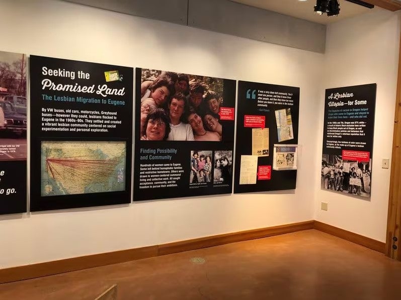 The Outliers and Outlaws exhibit