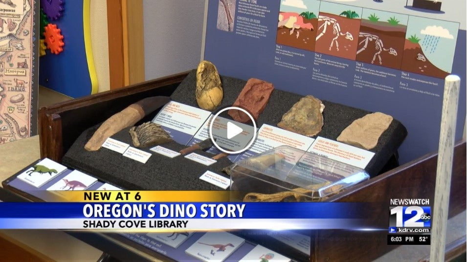 Oregon's Dino Story News Story