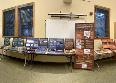 Native Innovations Museum Adventures Traveling Exhibit fully set up
