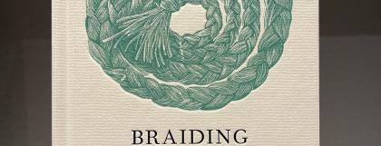 Cover of Braiding Sweetgrass book