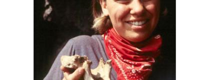 Cassie Albush and the camel vertebra