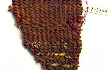 "Catlow Twine" basket fragment