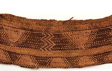 "Catlow Twine" large basket rim (side one)