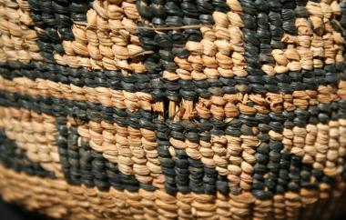 Cylindrical Bag detail, with died overlay