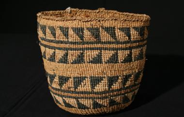 Cylindrical Bag, with died overlay