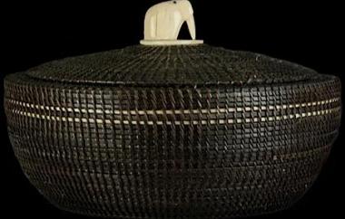 Coiled Baleen Basket