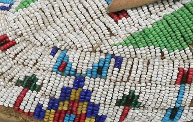 Beaded Mocassins Detail: Sioux