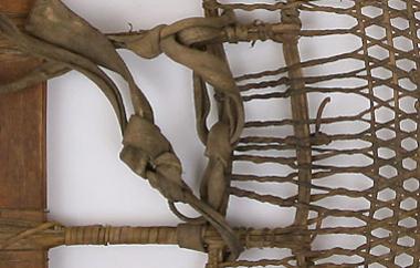 Snow Shoes Detail: Central Canada, 19th century