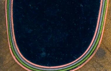 Moccasins, detail