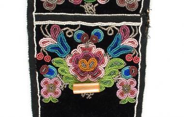Intricately Beaded Bag detail