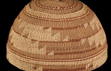Basketry cap