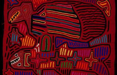 Mola with bird and fish. (exterior)