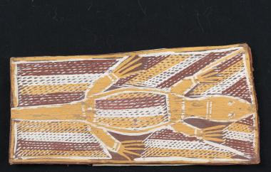 Painting of a lizard