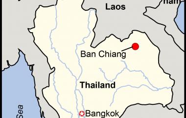 Ban Chiang location map