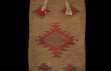 Cornhusk bag (side one)