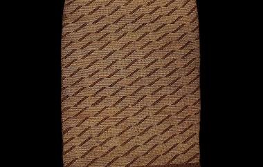 Early style cornhusk bag (side one)