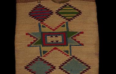 Cornhusk bag (side one)