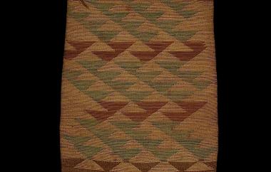 Early style cornhusk bag (side one)