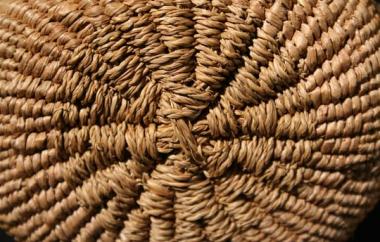 Cylindrical Bag detail, Wasco-Wishram