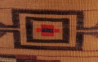 Large carrying or storage basket detail
