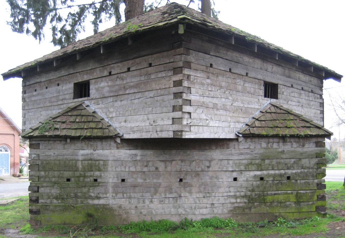 Fort Yamhill Blockhouse 