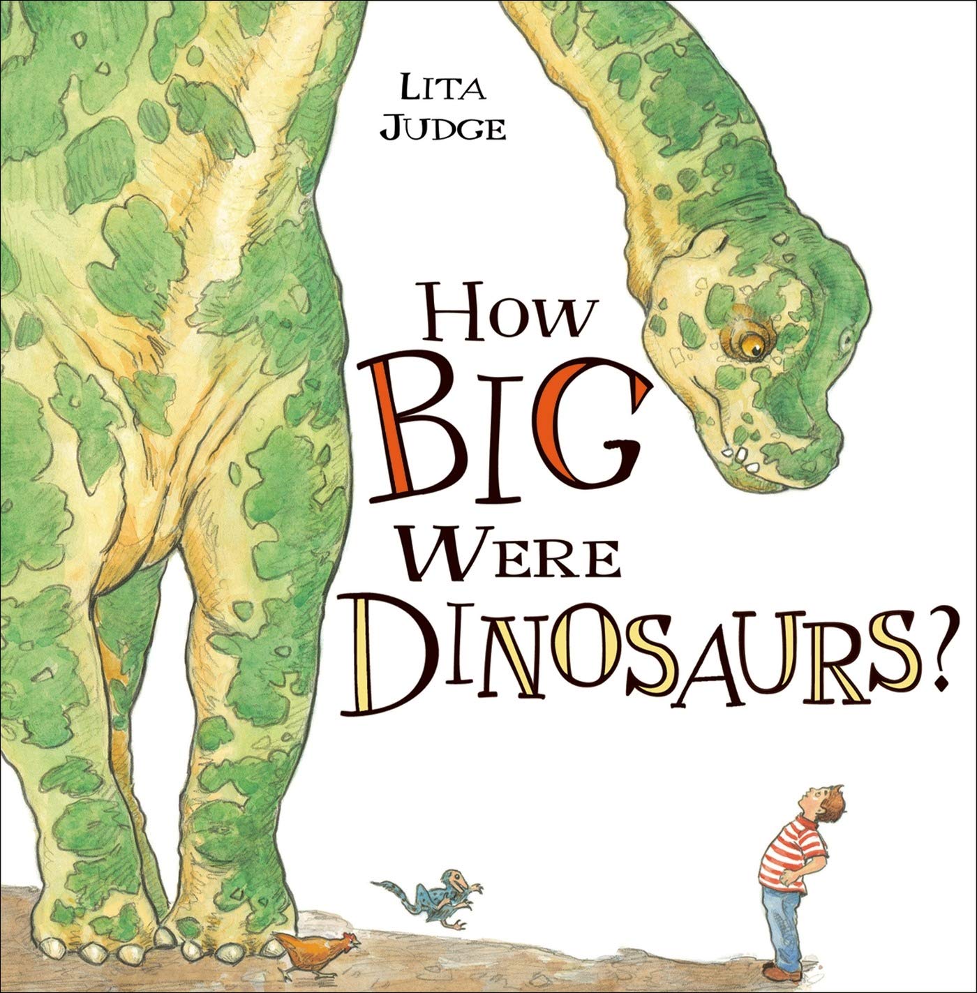 How Big Were Dinosaurs book cover