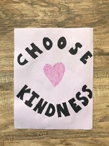 Choose kindness poster