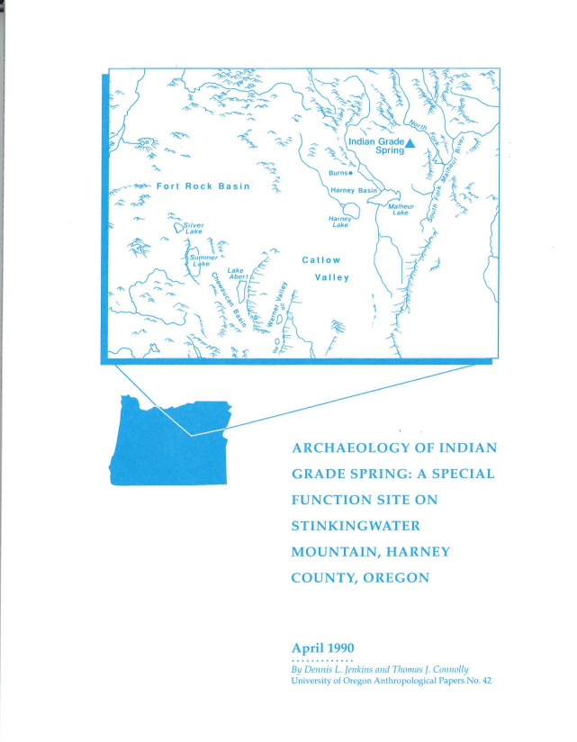 Cover image of UO Anthropological Papers 42