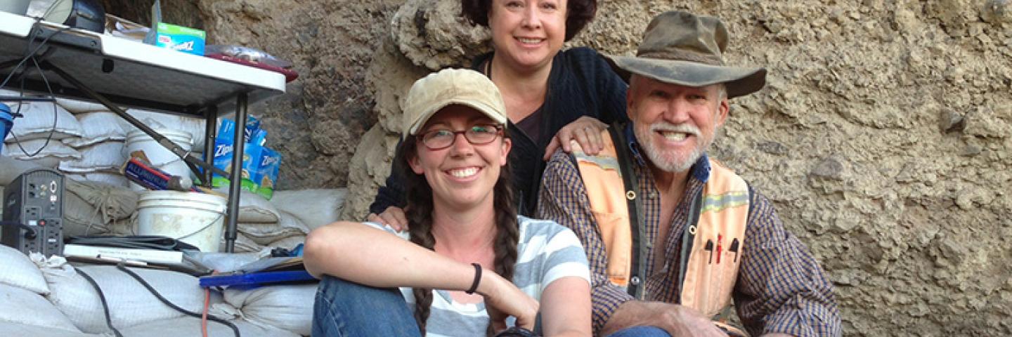 Director Dennis Jenkins with assistants