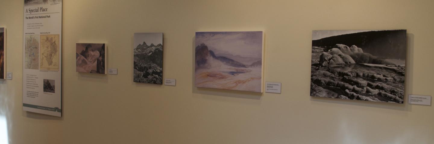 Atlas of Yellowstone exhibit