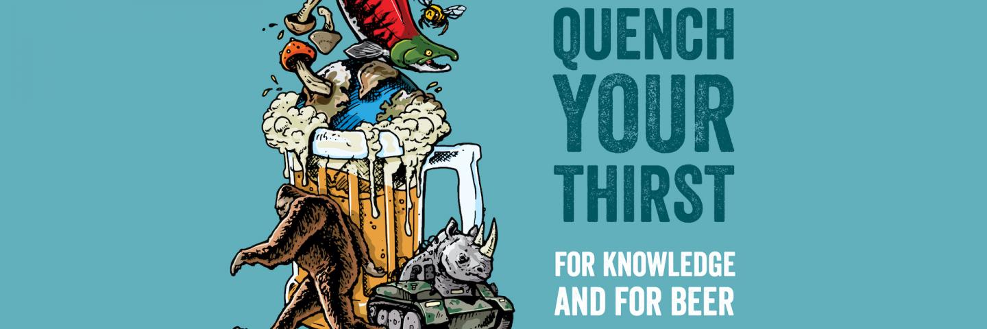 VIOT web banner - Quench your thirst for knowledge and beer.
