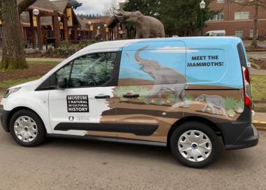 Science on wheels! The museum's outreach van