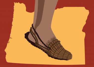 Footwear tile art