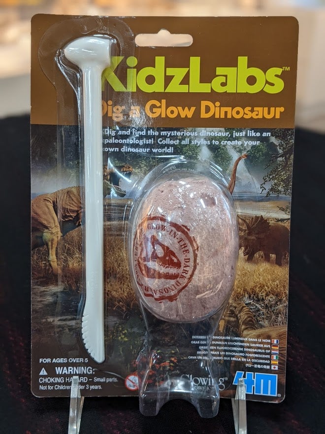 kidz labs dig a glow dinosaur