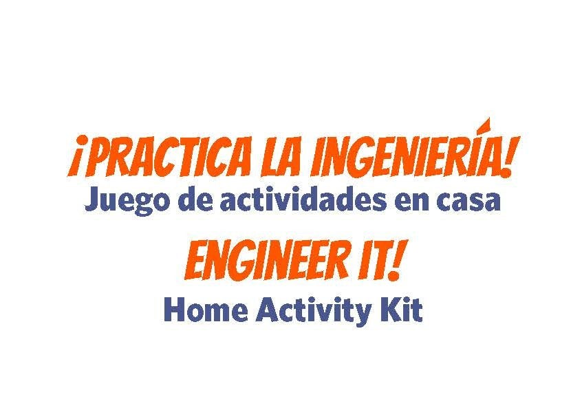 Engineer It Home Activity Kit label