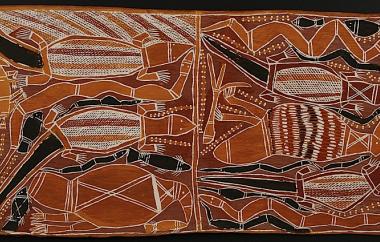 Aboriginal Australian Bark Paintings | Museum Of Natural And Cultural ...